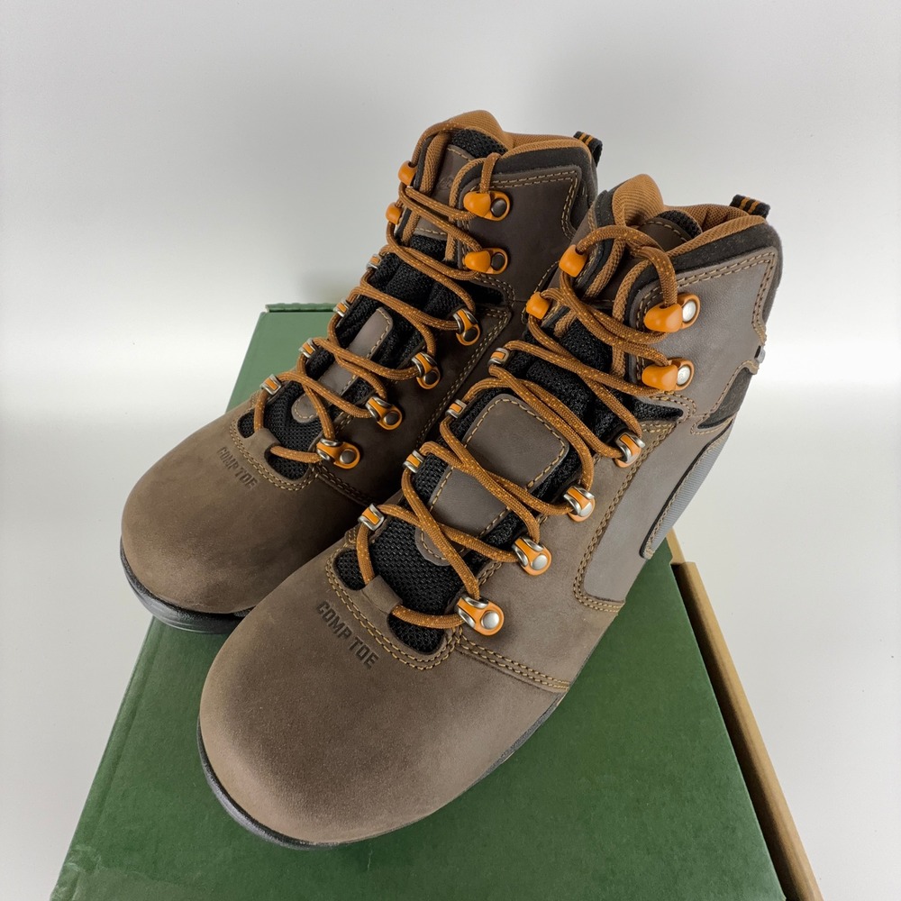 Danner Vicious 4.5" Brown/Orange Composite Toe (NMT)‎ 13860 Mens 9.5 EE Gore-Tex